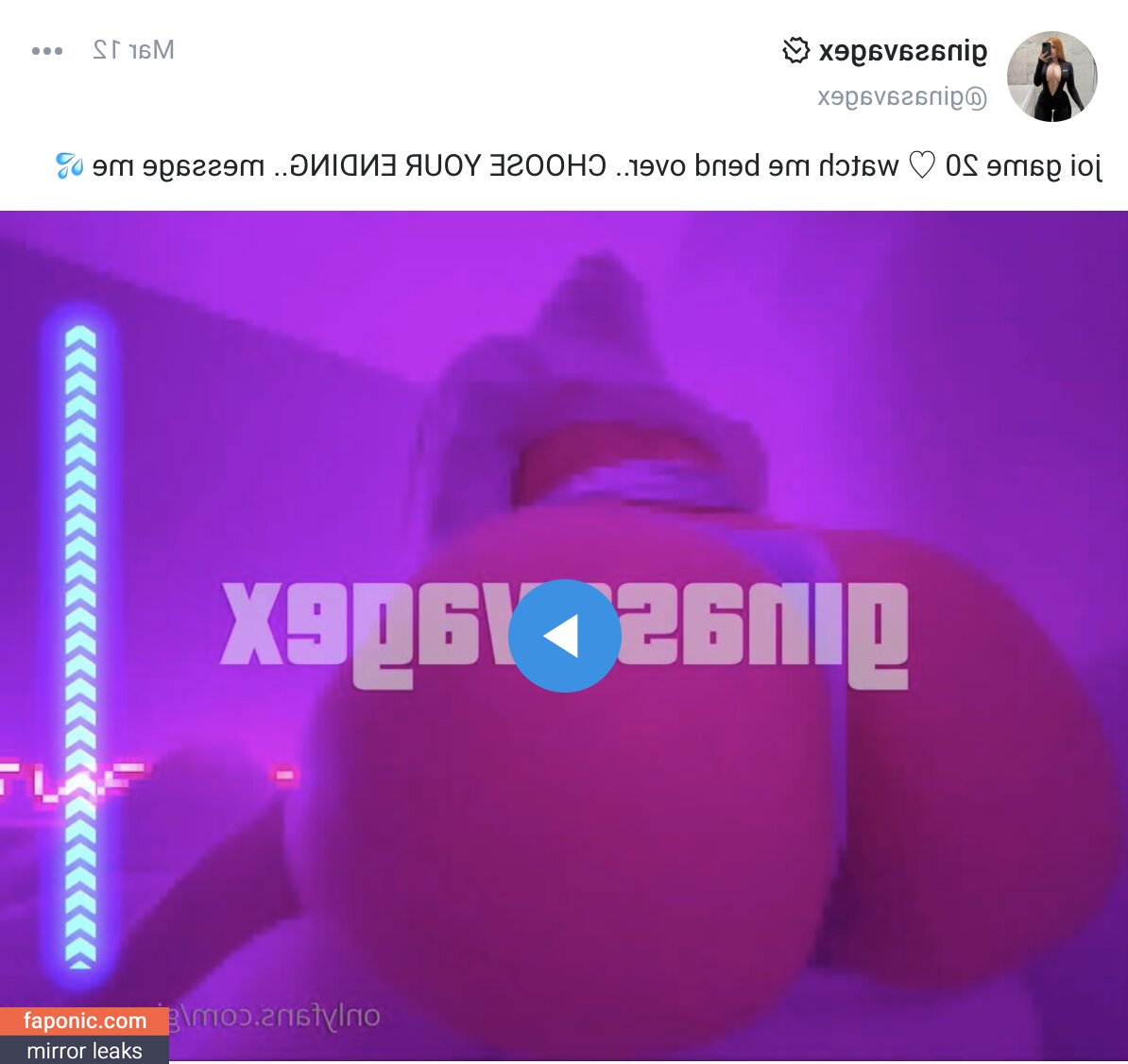 Gina Savage, Ginasavagex, https: Сливы ню OnlyFans Фото #6