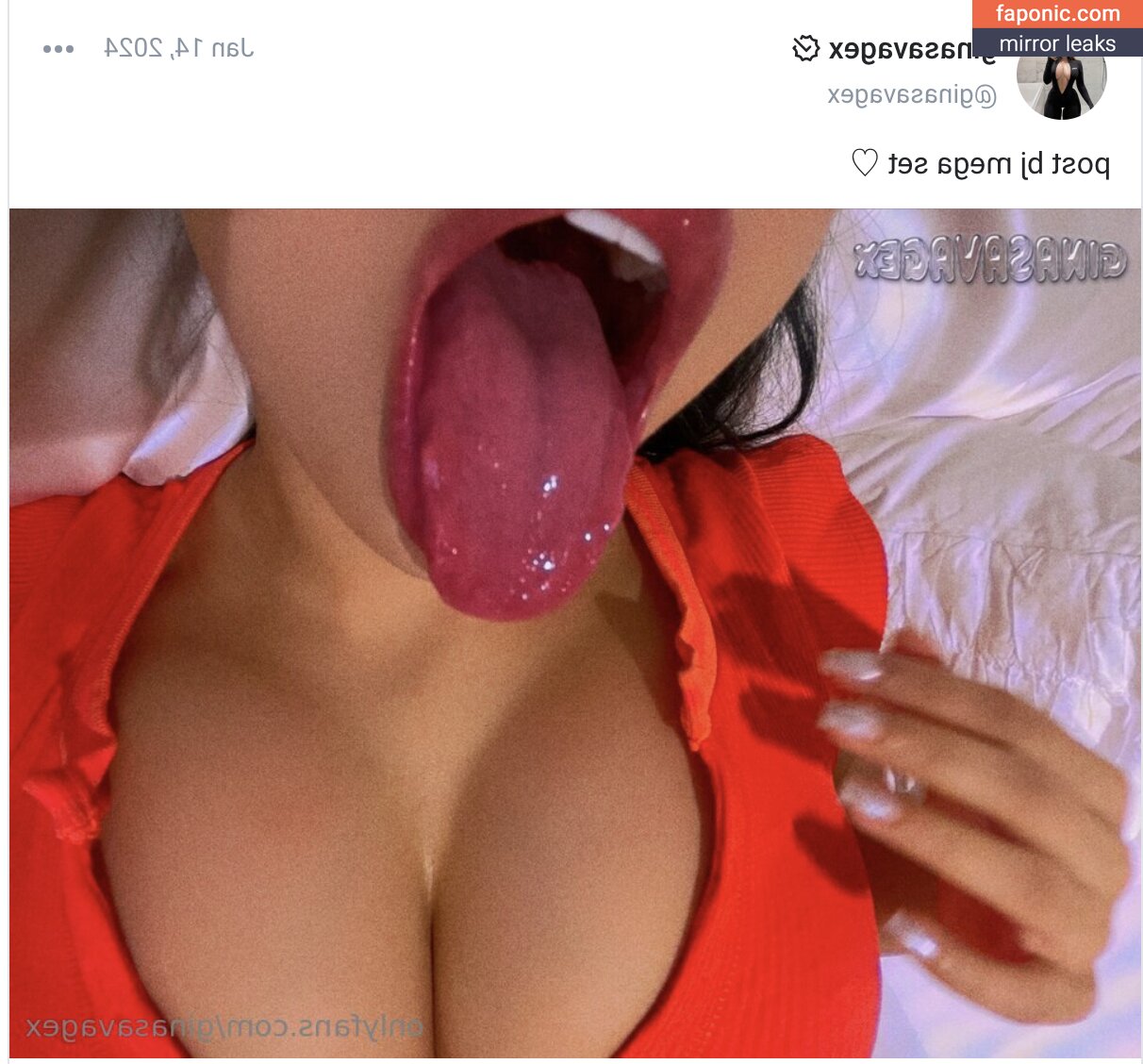 Gina Savage, Ginasavagex, https: Сливы ню OnlyFans Фото #14